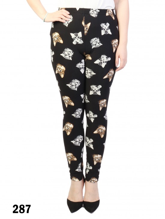 Cat Print Stretchy Legging